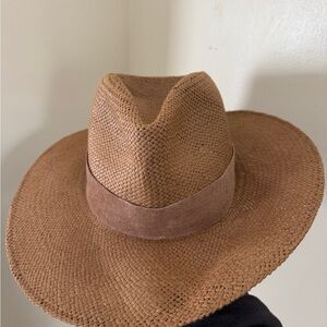 Classic Brown Fedora Hat